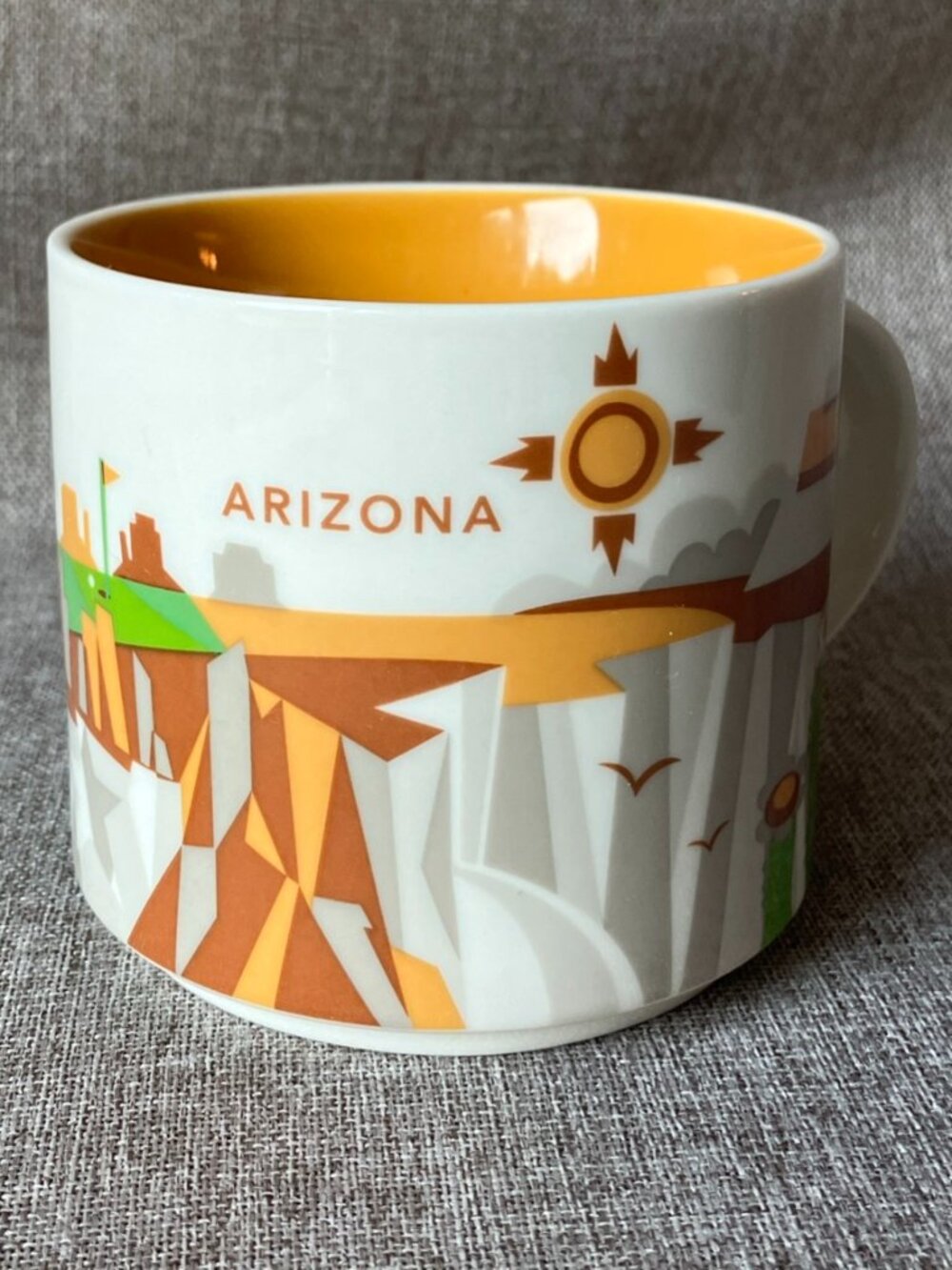 Starbucks "You Are Here" Mug Arizona, 14oz EUC